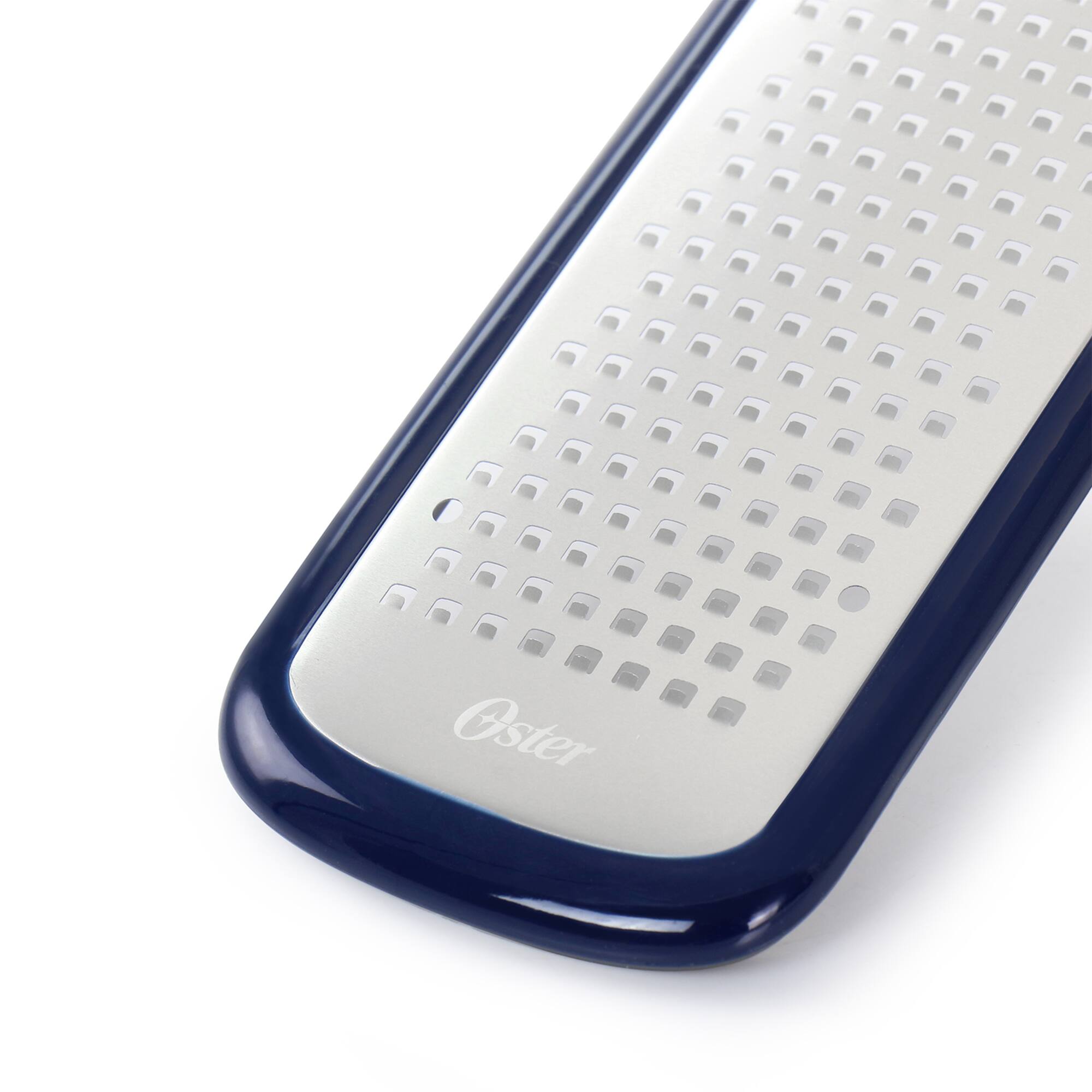 Oster Bluemarine Stainless Steel Short Grater with Plastic Handle